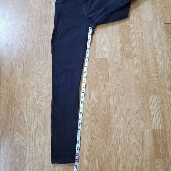 Topshop Moto Jamie High Waisted Skinny Jeans - size 25 in Black - Picture 9 of 14